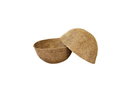 CoirProducts Hanging Basket Liners | Premium Biodegradable Coir Fibre Liners for Flowers, Herbs & Container Plants